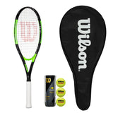 Blade Excel 112 Racket With Full Length Cover and 3 Tennis Balls