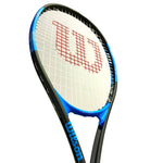 Wilson Ultra Excel 112 Tennis Rackets Twin Pack with Full Length Racket Covers and 3 US Open Tennis Balls